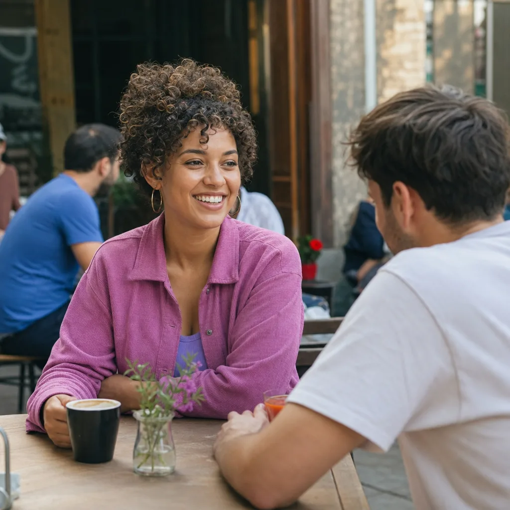 A relaxed daytime meeting near the cafés at Bristol Harbourside